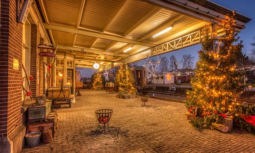 Miljoenenlijn Simpelveld in Kerstsfeer