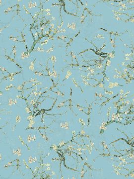 Van Gogh Mandelblüten Muster von Uta Naumann