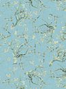 Van Gogh amandelbloesempatroon van Floral Abstractions thumbnail