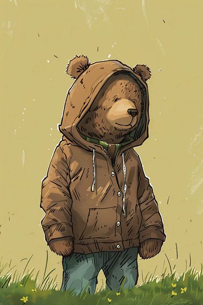 Bear tshirt by Imperial Art House