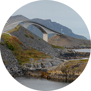 Atlantic Road Noorwegen van Menno Schaefer