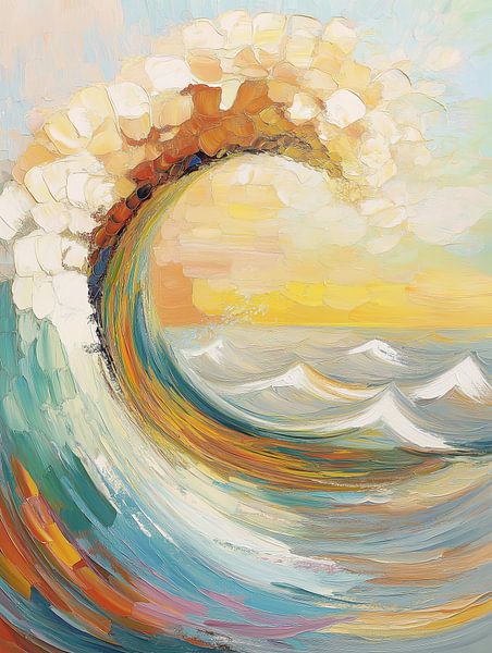 Vague colorée par Bert Nijholt