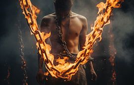 Burning chains