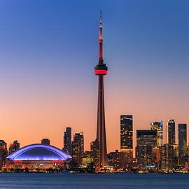 Skyline von Toronto von Henk Meijer Photography