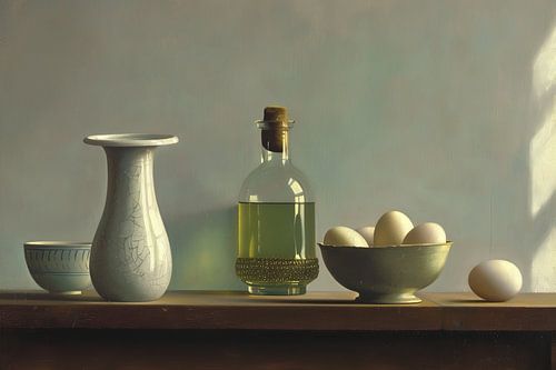 Nature morte - Quiétude éclairée