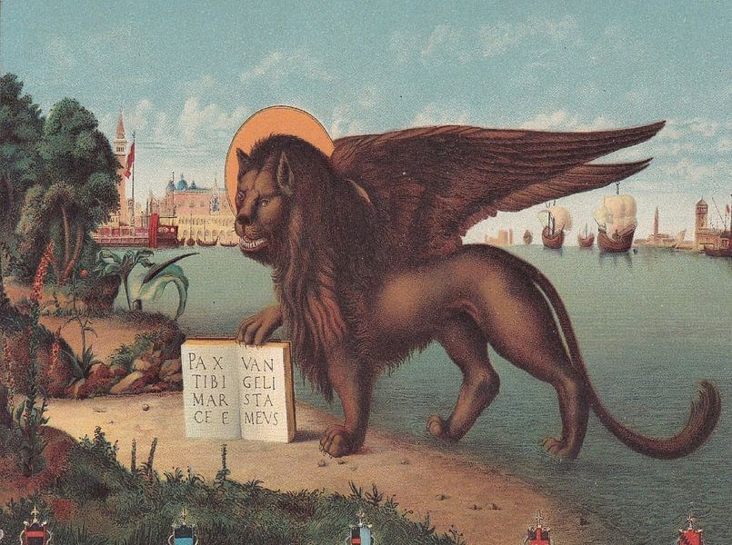Le lion de Venise par Conte Monfrey