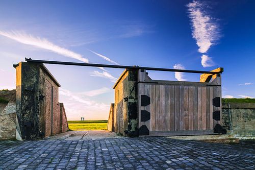 Oude poort van vestingwerk Waterschans, Bergen op Zoom