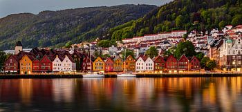 Bryggen in Bergen, Noorwegen