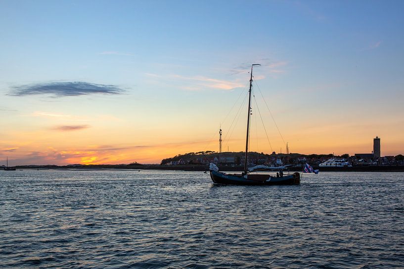 Terschelling in the last sunlight by Evert Jan Kip