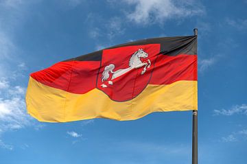 Vlag Niedersachsen van Richard Wareham