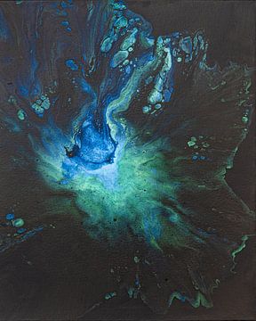 Nebula, dark and mysterious by Hannie Kassenaar