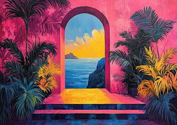Matisse inspires Open Window Sea