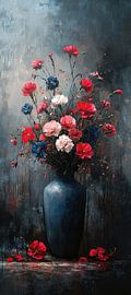 Floral Still Life | Shadows and Floral Whispers by Art Whims