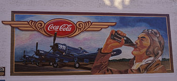 Coca-Cola mural