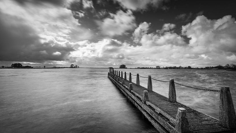 Vue du lac frison Sneekermeer par Richard Zeinstra
