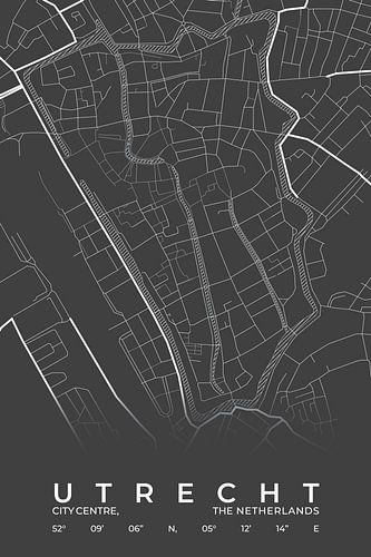 Utrecht city map