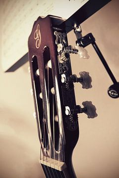 Close-up van een gitaar sur Studio Mirabelle