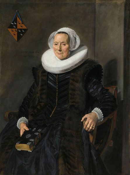 Portrait de Maritge Claesdr Vooght, Frans Hals par Des maîtres magistraux