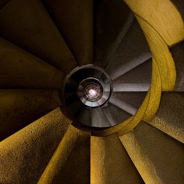 Sagrada Família staircase van Michiel Mos