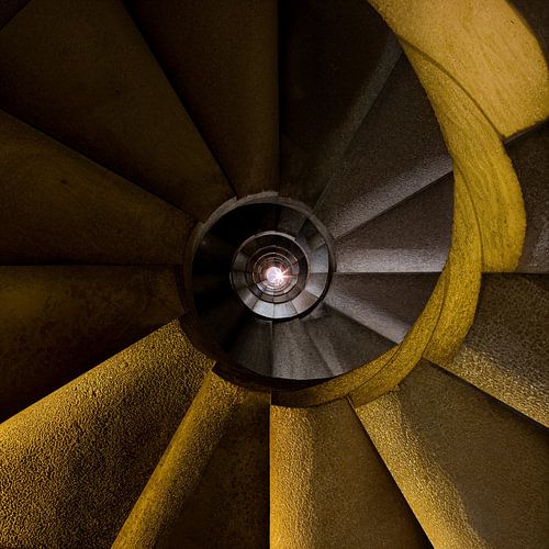 Treppenhaus der Sagrada Família von Michiel Mos