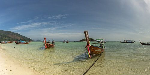 Longtail boten op Koh Lipe
