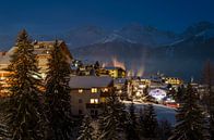 Evening picture of Serfaus - Austria by Jack Koning thumbnail