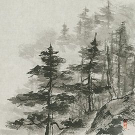 Sumi Treetops Sq, Chris Paschke sur Wild Apple