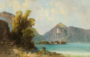 Walchensee bei Garmisch, Oskar Mulley, 1945