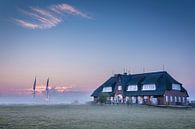 Le restaurant de Severin à la falaise du Morsum le soir, Sylt par Christian Müringer Aperçu