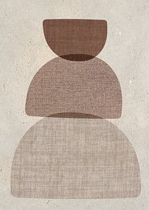 TW Living - Linen collection - Abstract LOCA stones