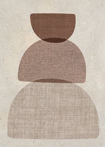 TW Living - Linen collection - Abstract LOCA stones