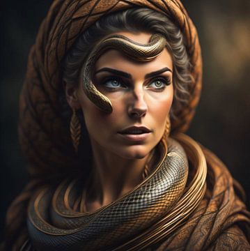 Snake Woman by Gert-Jan Siesling