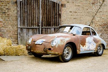 Porsche 356 sport schuur vondst met veel patina van Sjoerd van der Wal