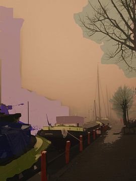 2015 art 1 Leeuwarden Willemskade Mist van jan kamps