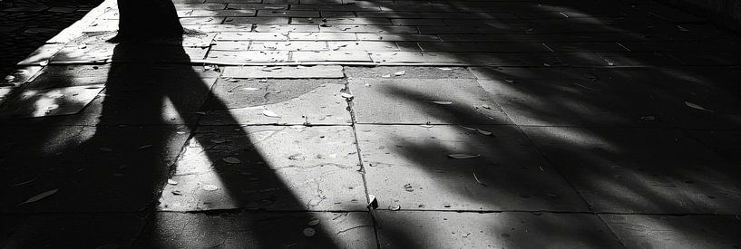 Schatten Bäume von Poster Art Shop