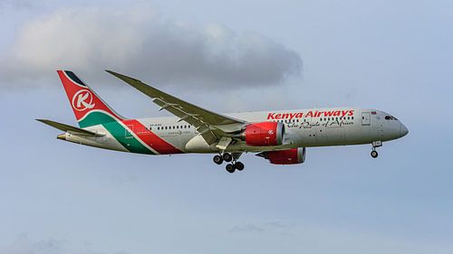 Kenya Airways Boeing 787-8 Dreamliner.