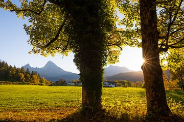 Herfst in het Berchtesgadener Land van Martin Wasilewski