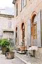 Colorful building in France | Travel photography wall art print by Milou van Ham thumbnail