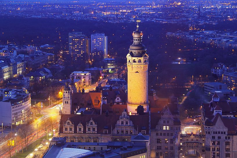 Leipzig from above by Patrick Lohmüller