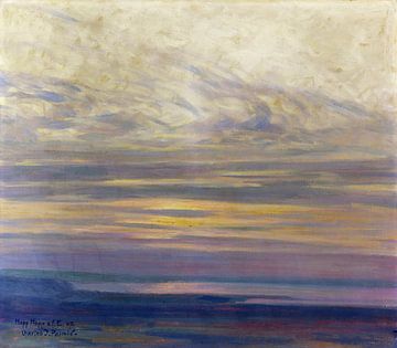 Ochtendstemming aan het Bodenmeer, Charles Johann Palmie, 1907