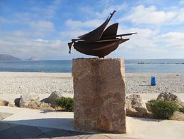 Spaans strand in ochtend by Elly Meijer - Willemsen