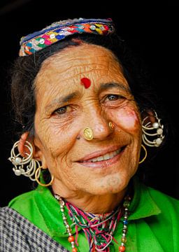 woman, India by Jan Fritz