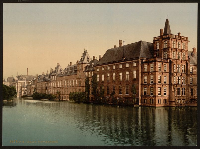 Hofvijver, Den Haag von Vintage Afbeeldingen