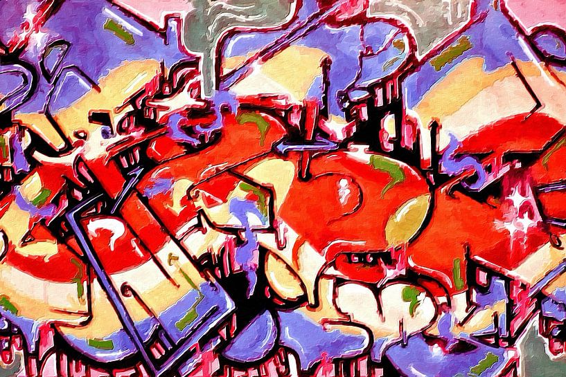 Multi colored van Eye on You