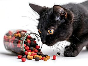 Verspielte Katze