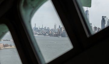 New York,  Statue of Liberty, Vrijheidsbeeld, Manhattan van Fikri calkin