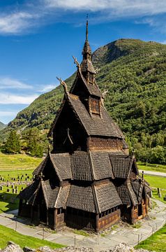 Borgund Stabkirche, Norwegen von Adelheid Smitt