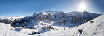 Panorama hivernal dans la région de Salzbourg sur Christa Kramer