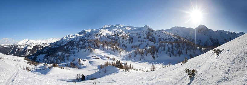 Panorama hivernal dans la région de Salzbourg par Christa Kramer