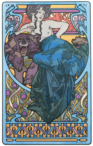Documents Decoratifs von Alphonse Mucha von Peter Balan